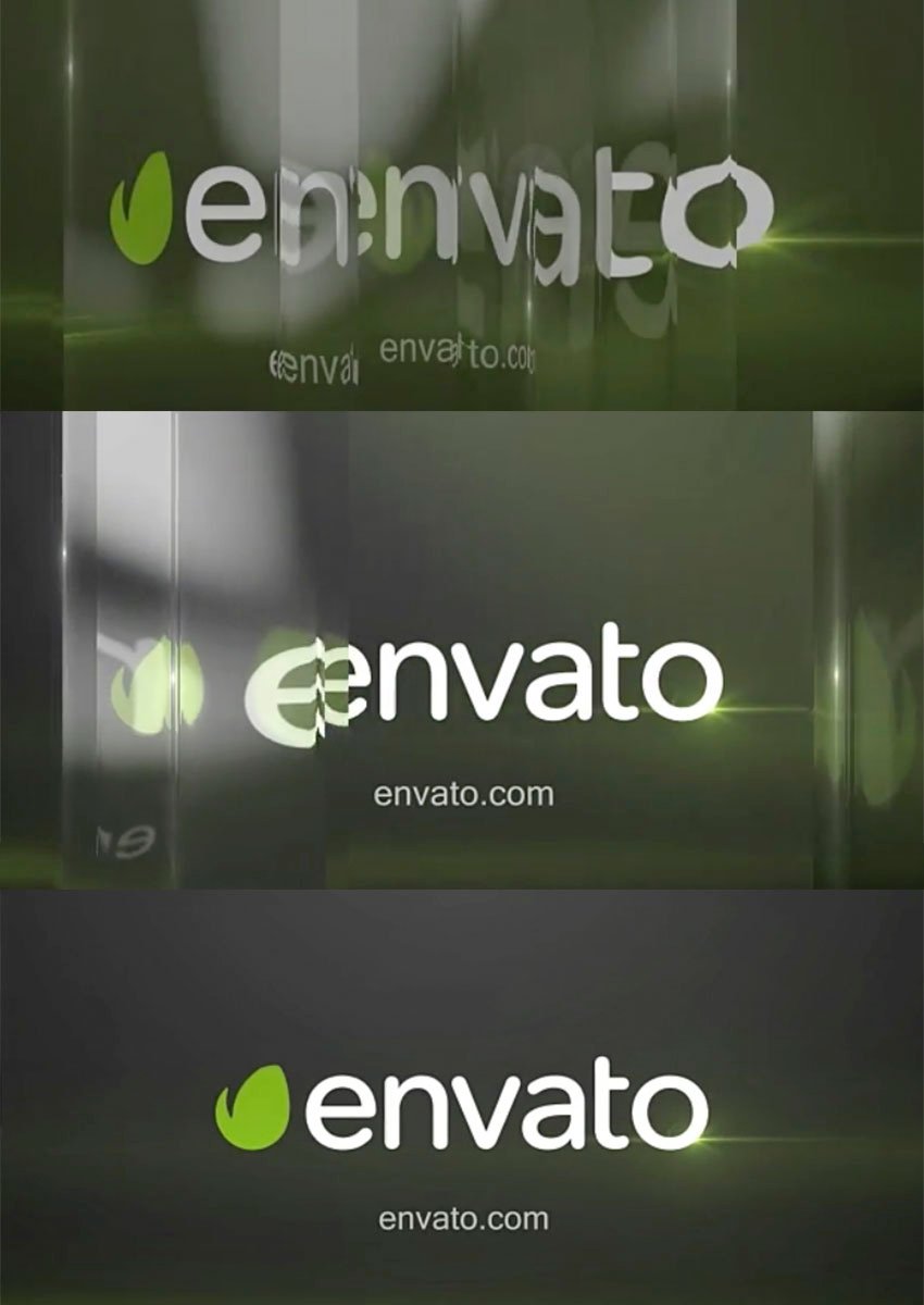 Glass Logo Animated Video